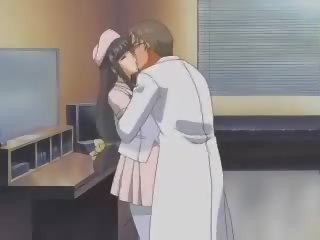 Hentai Nurses in Heat clip Their Lust for Toon penis