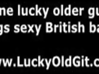 Older British boy Shags enchanting schoolgirl In Stockings
