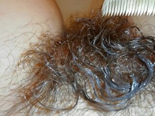 Terrific hairy bush fetish mov hairy pussy underwater in close up