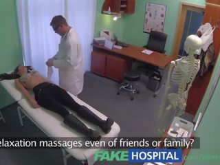 FakeHospital Ms with killer body caught on camera getting fucked