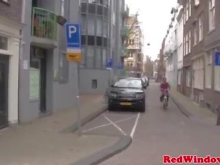 Young dutch streetwalker fucks an old man silly