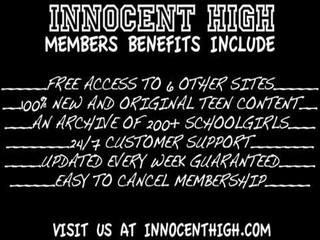 Innocent High Presents You Hardcore dirty clip sex film show