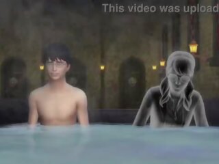 &lbrack;TRAILER&rsqb; Harry Potter and Moaning Myrtle having sex video in the very great