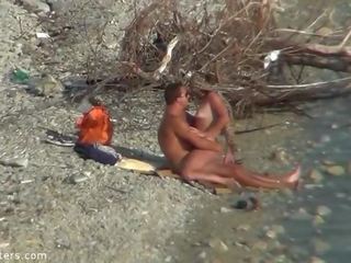 Gorgeous Duo Enjoy Good dirty film Time At Nudist Beach Spycam