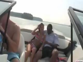Playing Pussy Pirates Out On The Lake, We're Searching For