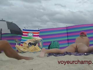 A taste of my suitor Nude Beach MILF Mrs Brooks Voyeur POV 8