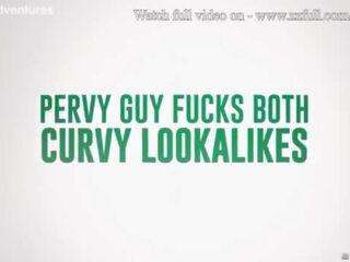 Pervy stripling Fucks Both Curvy Lookalikes - Siri Dahl&comma; Abigaiil Morris &sol; Brazzers &sol; stream full from www&period;zzfull&period;com&sol;fridge