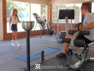 PASSION-HD immediately afterwards school gym fuck with school girl Lilly Ford