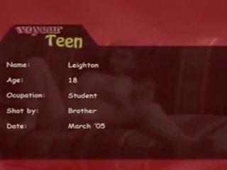 Voyeur Masturbating Teen superior sex video clip