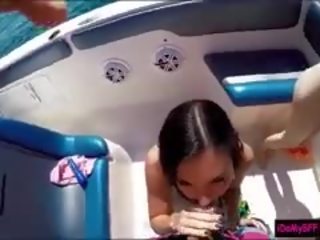 Fabulous Besties Boat Party starts Into A Nasty Group Fucking