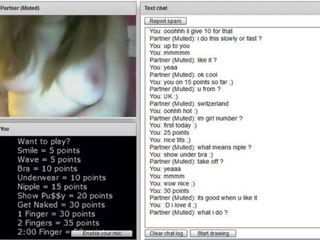Passionate Swiss Ms Chatroulette Game