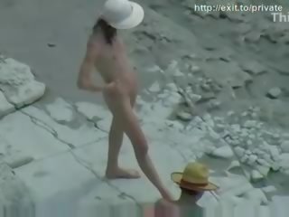Nude beach sex film fantastic amateur couple