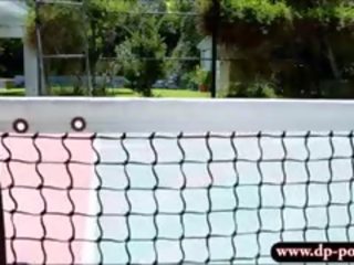 Big Tits Natalia Starr Fucked By Tennis Coach Outdoors