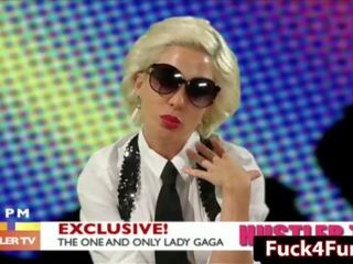 Girl Gaga Gives Head on Larry King Live - Helly Mae Hellfire