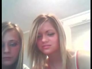 Two glorious And Bored Blonde Girls On Webchat