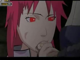 Naruto dirty video Karin comes Sasuke cums