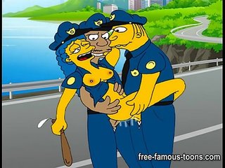 Simpsons porn parody
