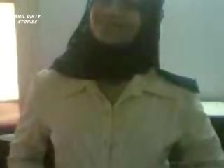Excellent amateur arab lover strip and dance on webcam