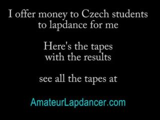 Czech college young mistress shakes booty and lapdance
