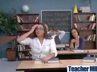 In Class Intercorse With Big Boobs superb Sluty Teacher (karlee grey) video-12
