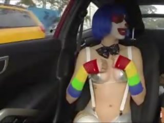 Exceptional flirty Clown Gives A Head And Fucked